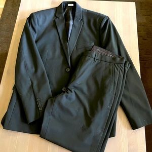 Black Calvin Klein suit